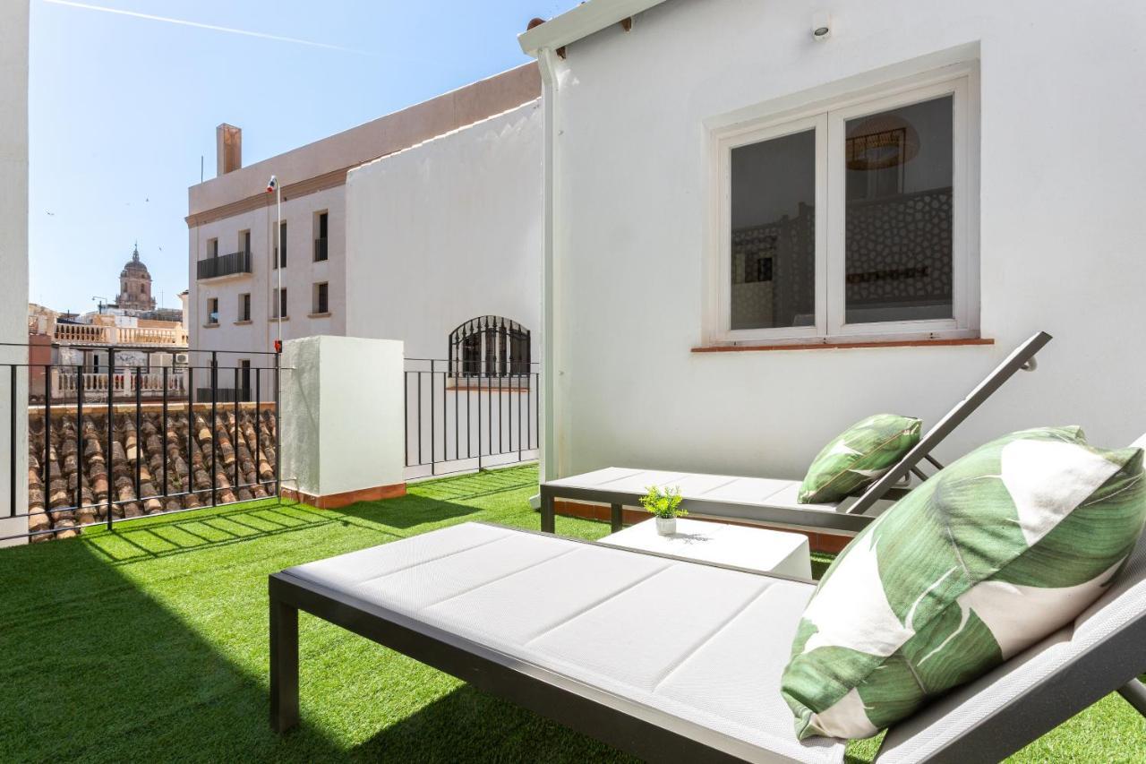 Ferienwohnung Spectacular Penthouse Málaga Exterior foto